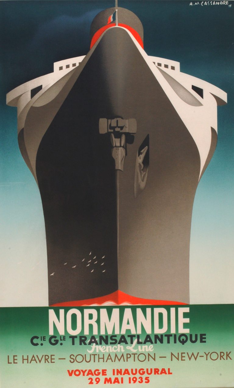 Voyage Inaugural du Normandie, 1935