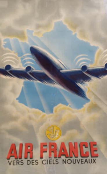 Air France - Vers des Ciels Nouveaux - A17 - 1946