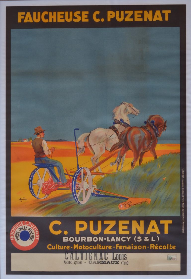 Faucheuse C.Puzenat - 1937