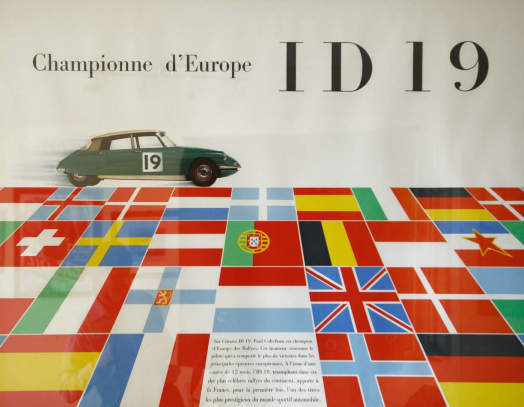 Championne d'Europe sur Citroen ID 19 - 1959