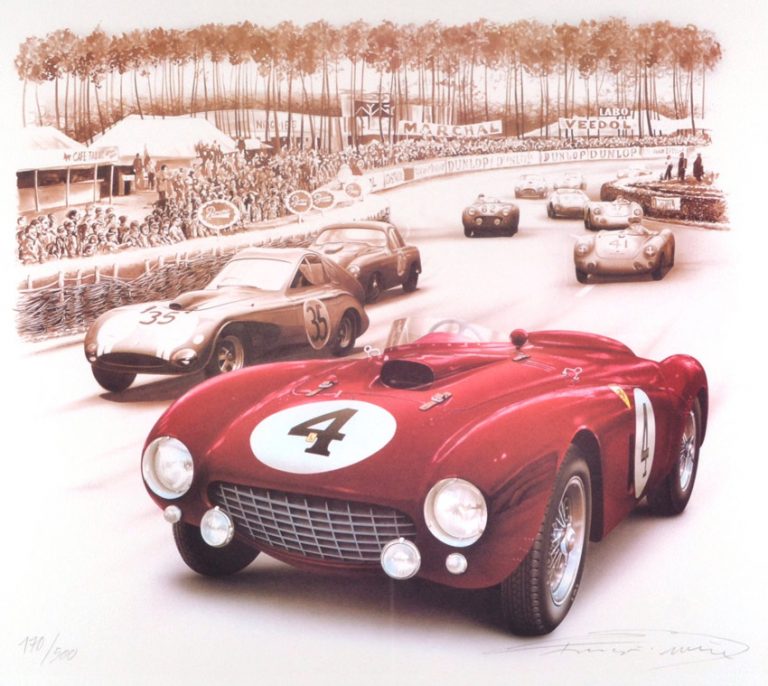Ferrari 375 Plus Le Mans 1954 - Ferrari numéro 4