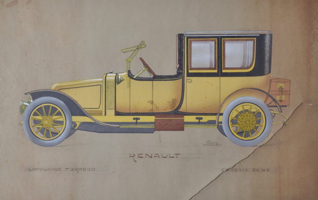 Renault Limousine Torpedo - ca. 1910
