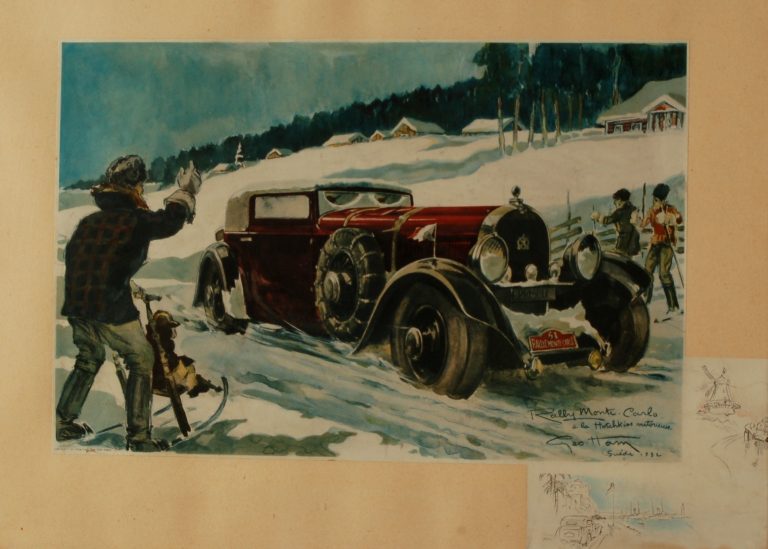 Hotchkiss Victorieuse, Rallye Monte Carlo 1932