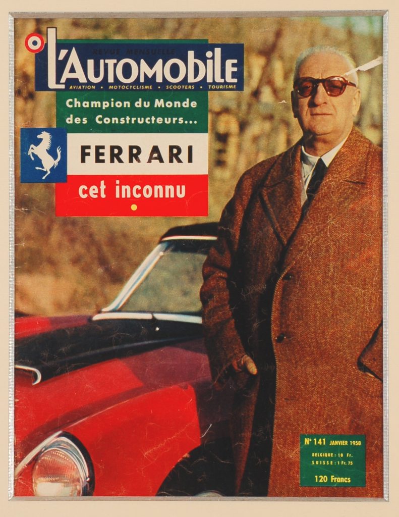 L'automobile N°141 "Ferrari Cet Inconnu" - 1958