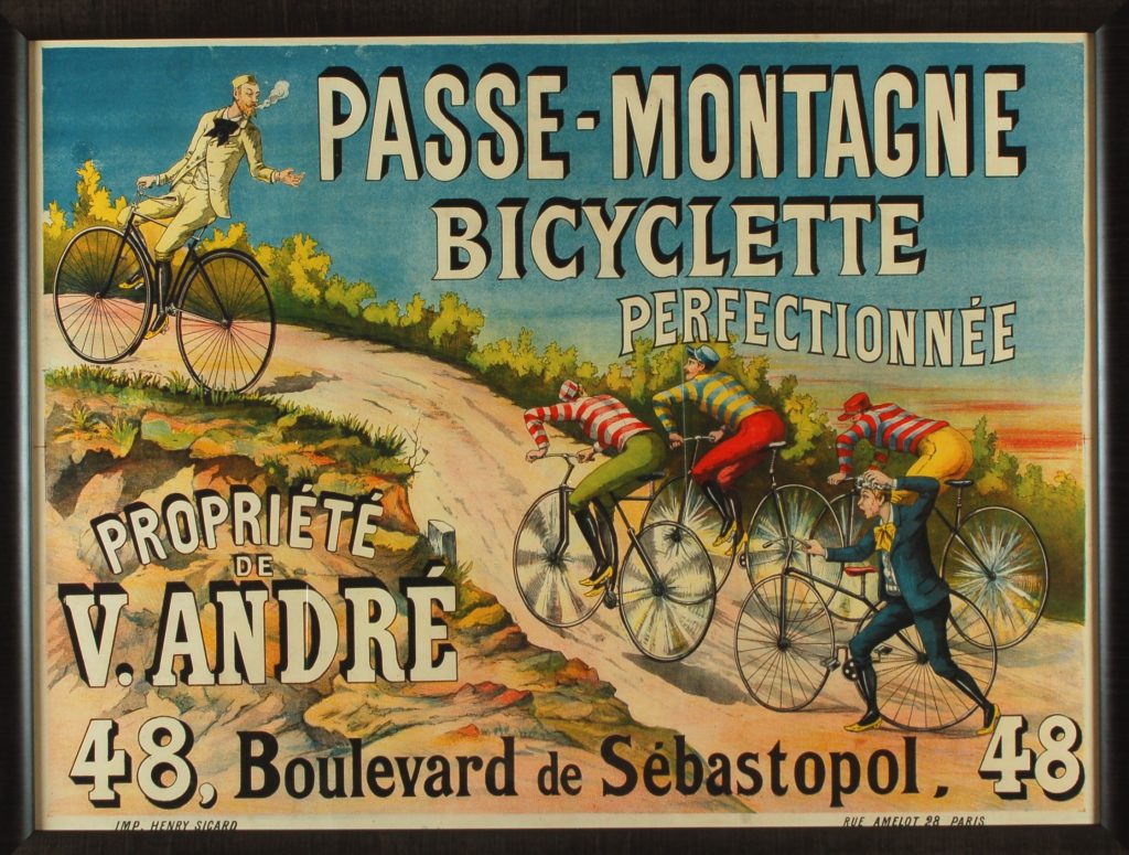 Passe-Montagne bicyclette perfectionnée - 1900