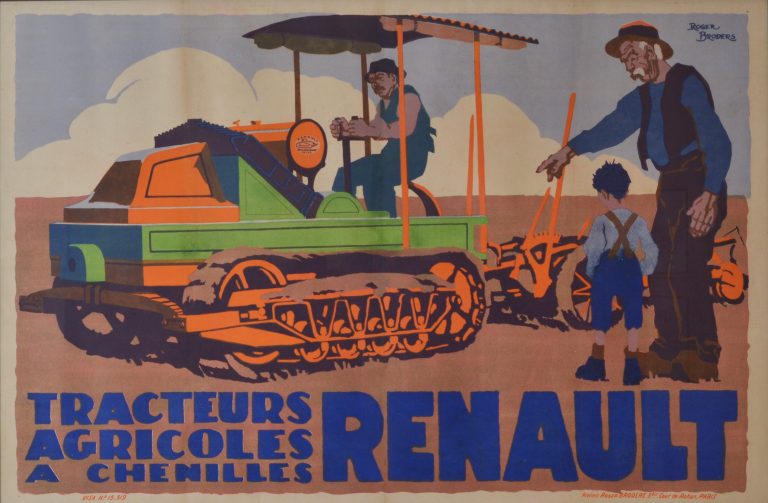 Tracteurs Agricoles à Chenilles Renault
