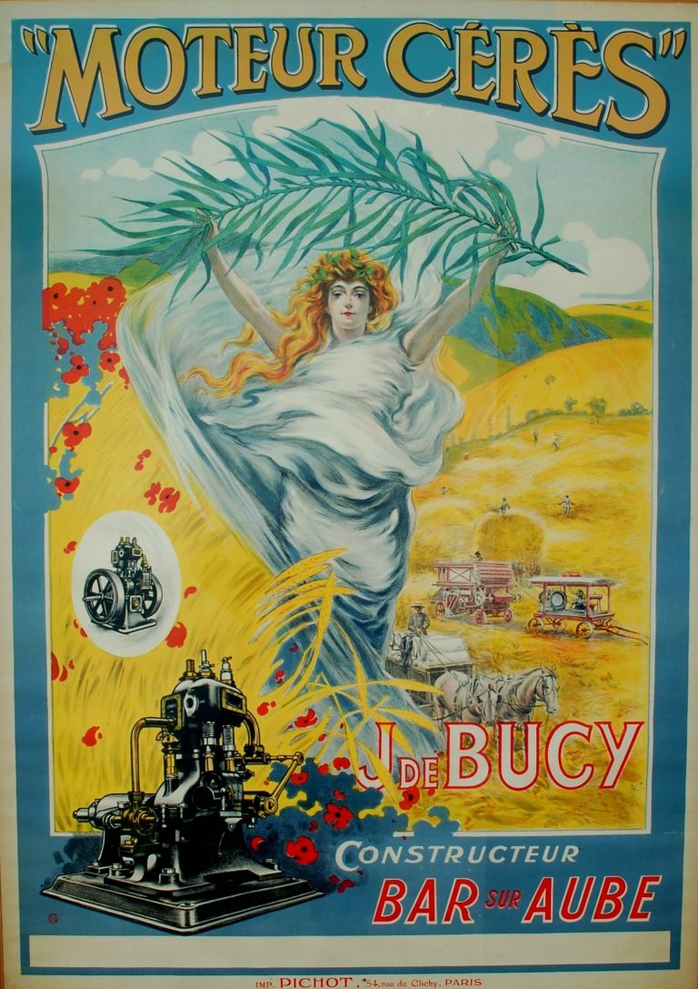Moteur Cérès / J. de Bucy. ca. 1905