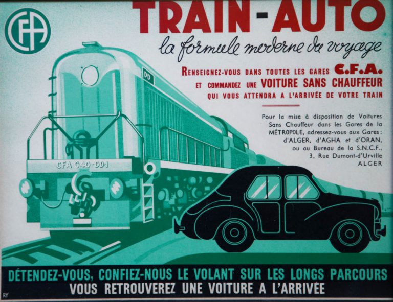 Train Auto "La formule moderne de voyage"