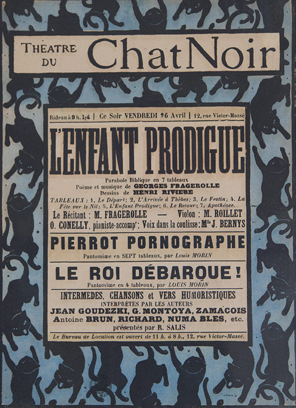 Théâtre du Chat Noir: "L'Enfant Prodigue"
