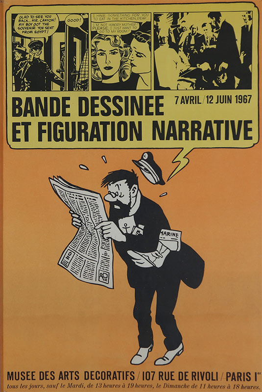 Bande Dessinée et Figuration Narrative - 1967