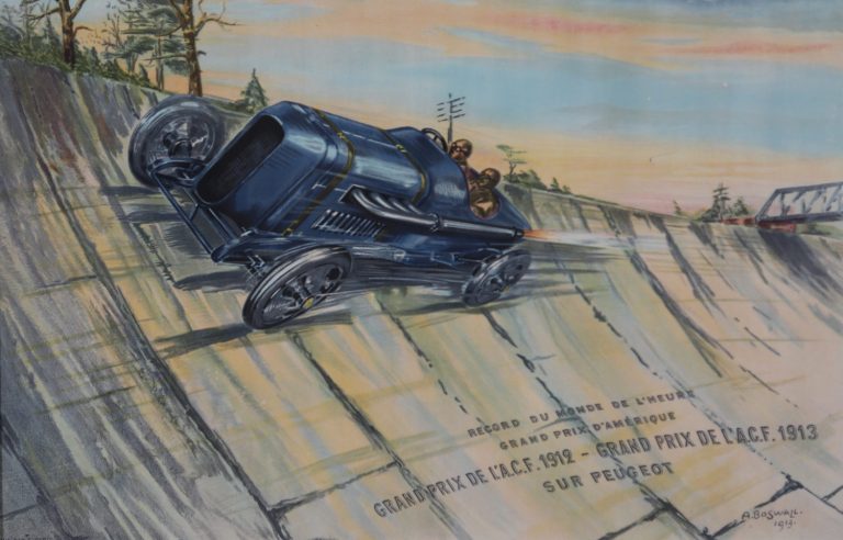 Record du monde de l'heure - Grand Prix d'Amérique - Grand Prix de l'A.C.F. 1912 - Grand Prix de l'A.C.F. 1913 sur Peugeot