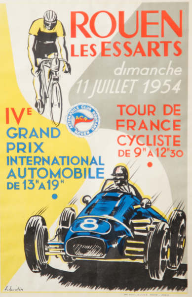 Rouen les Essarts - IV Grand Prix International Automobile - 1954